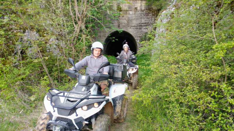 Vožnja quadom - Ekoselo Krš 