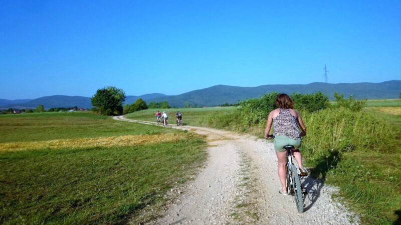 Vožnja biciklom - Ekoselo Krš 