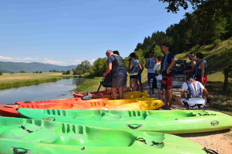 Kajak i kanu - Ekoselo Krš 