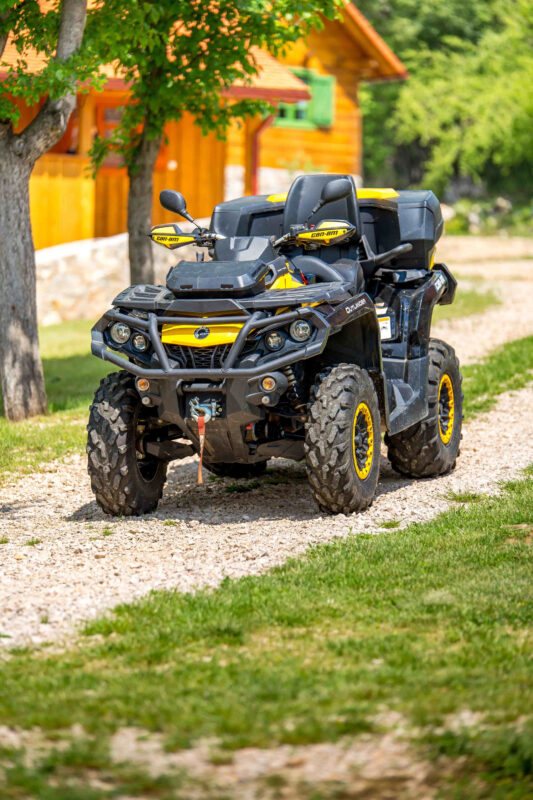 Vožnja quadom - Ekoselo Krš 