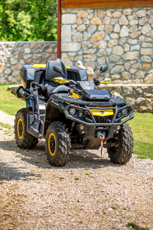 Vožnja quadom - Ekoselo Krš 