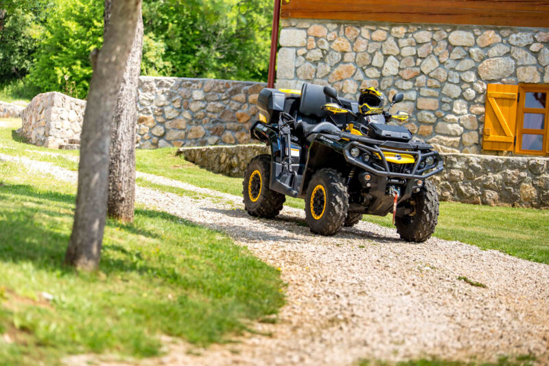 Vožnja quadom - Ekoselo Krš 