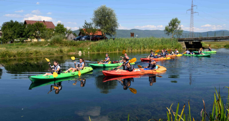 Kajak i kanu - Ekoselo Krš