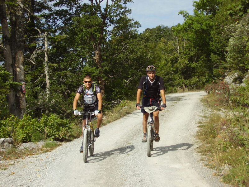 Vožnja biciklom - Ekoselo Krš 
